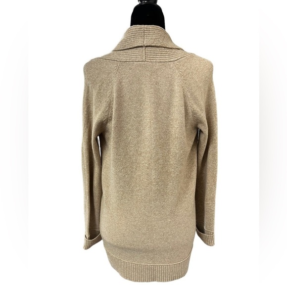 Eddie Bauer Tan V Neck Sweater - Medium - Picture 4 of 11